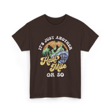 Just Another Half Mile Hiking T-Shirt - Dark Chocolate