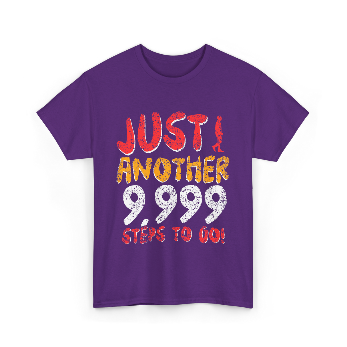 Just Another Steps Hiking Walking T-Shirt - Purple