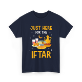 Just Here For The Iftar Ramadan T-Shirt - Navy