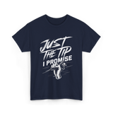 Just The Tip I Promise Tattoo T-Shirt - Navy