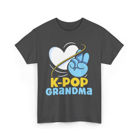 K-POP Grandma K-Pop Lover T-Shirt - Dark Heather