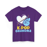 K-POP Grandma K-Pop Lover T-Shirt - Purple