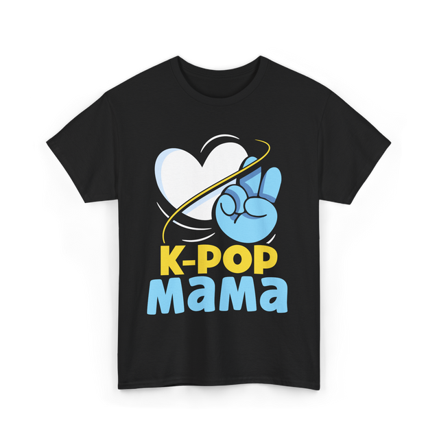 K Pop Mama K Pop T-Shirt - Black