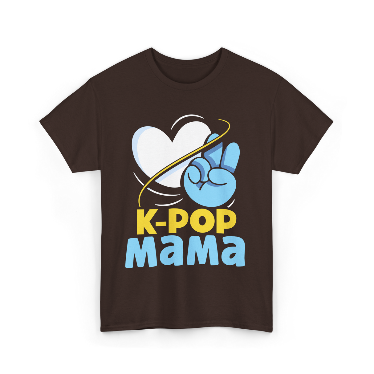 K Pop Mama K Pop T-Shirt - Dark Chocolate