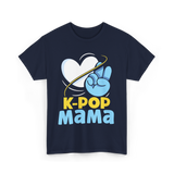 K Pop Mama K Pop T-Shirt - Navy