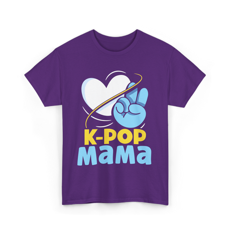 K Pop Mama K Pop T-Shirt - Purple