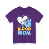 K-Pop Mom K-Pop Music T-Shirt - Purple