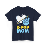 K-Pop Mom K-Pop Music T-Shirt - Navy