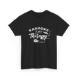 Karaoke Is My Therapy Karaoke T-Shirt - Black