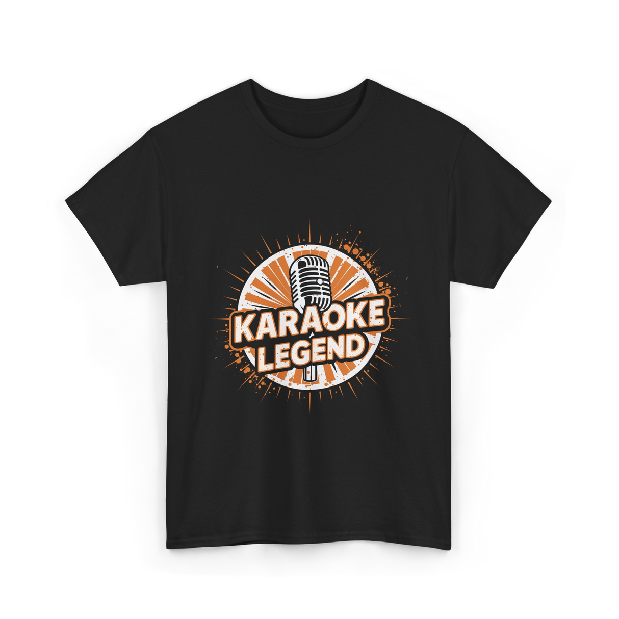 Karaoke Legend Karaoke Music T-Shirt - Black