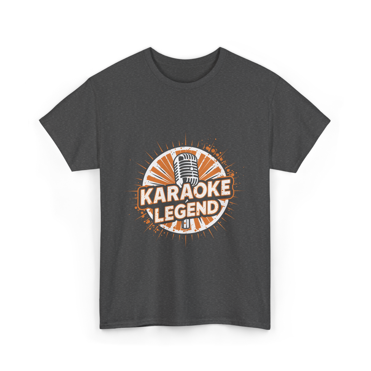 Karaoke Legend Karaoke Music T-Shirt - Dark Heather