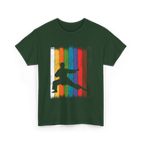 Karate Silhouette Martial Arts T-Shirt - Forest Green