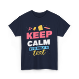 Keep Calm It's Only A Test Education T-Shirt - Navy