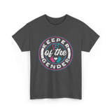 Keeper of the Gender Gender Reveal T-Shirt - Dark Heather