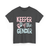 Keeper of the Gender Gender Reveal T-Shirt - Dark Heather