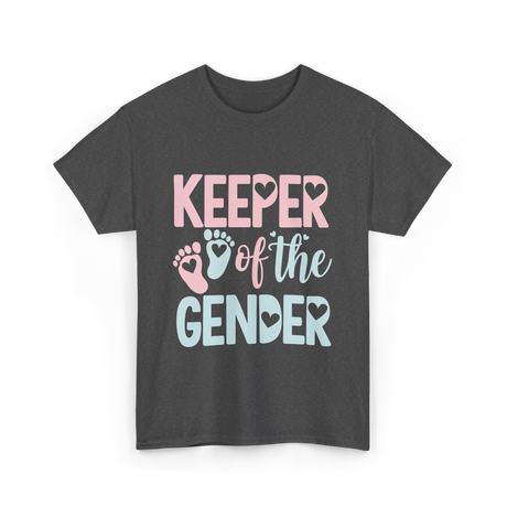 Keeper of the Gender Gender Reveal T-Shirt - Dark Heather