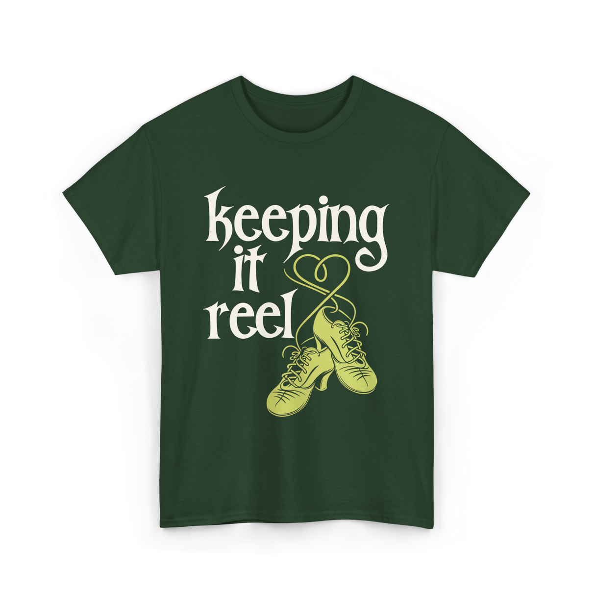 Keeping It Reel Dance T-Shirt - Forest Green