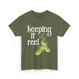 Keeping It Reel Dance T-Shirt - Military Green