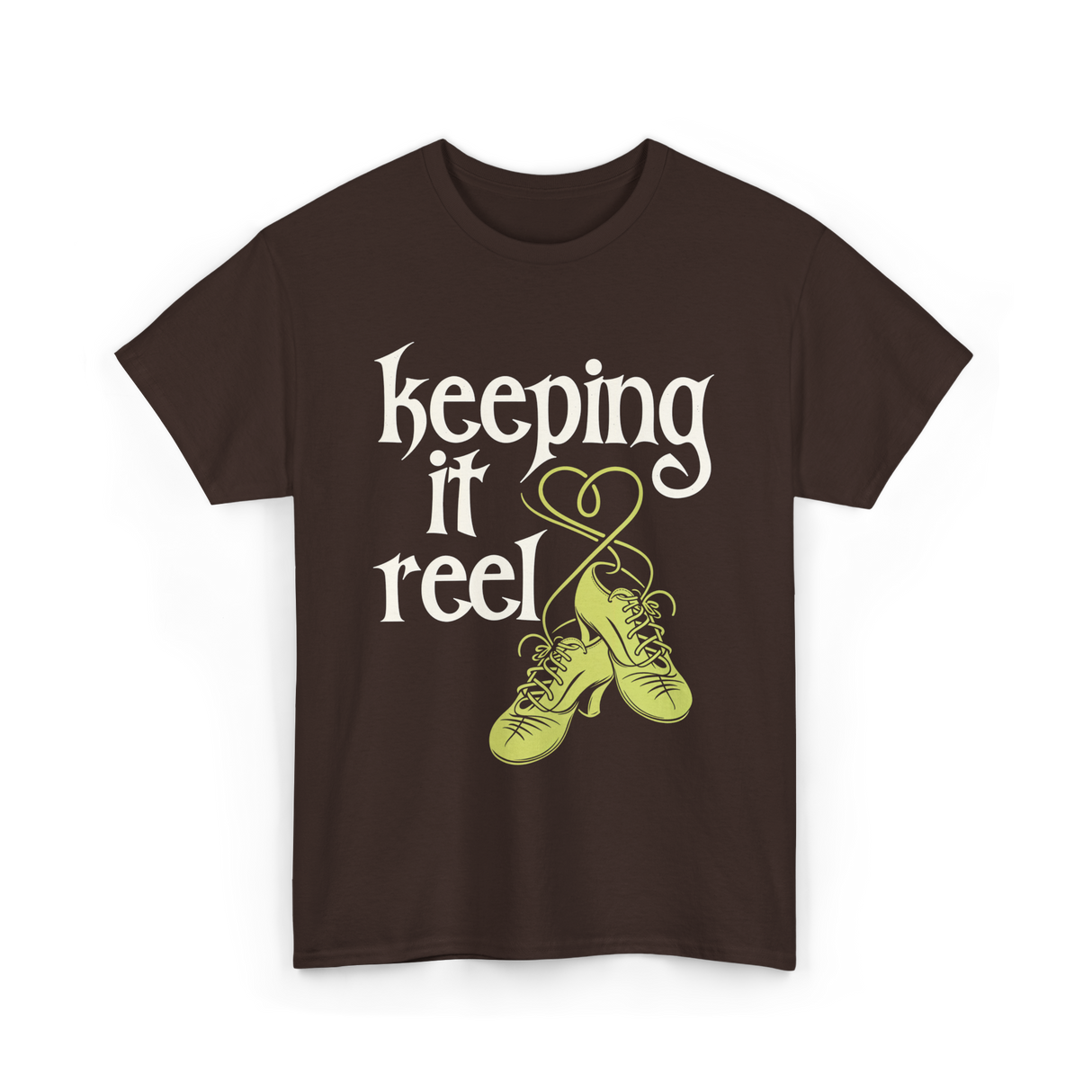 Keeping It Reel Dance T-Shirt - Dark Chocolate