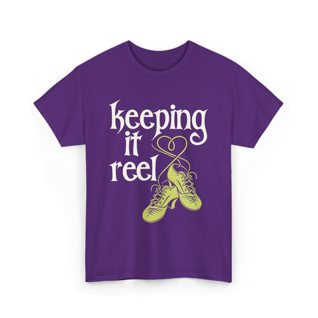 Keeping It Reel Dance T-Shirt - Purple