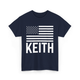 Keith Custom Name Birthday T-Shirt - Navy