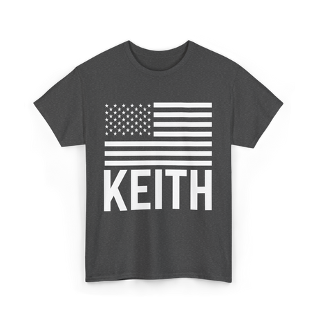 Keith Custom Name Birthday T-Shirt - Dark Heather