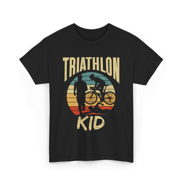 Kid Sport Kid Triathlon T-Shirt - Black