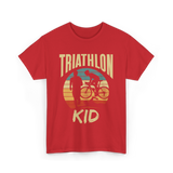 Kid Sport Kid Triathlon T-Shirt - Red