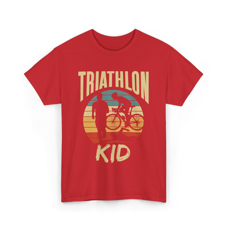 Kid Sport Kid Triathlon T-Shirt - Red