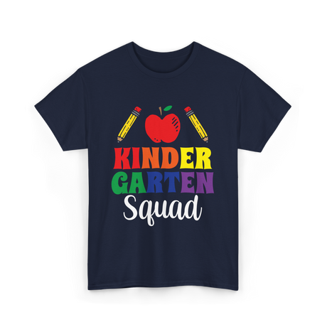 Kinder Squad Kindergarten Kids T-Shirt - Navy