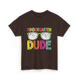 Kindergarten Dude Student T-Shirt - Dark Chocolate