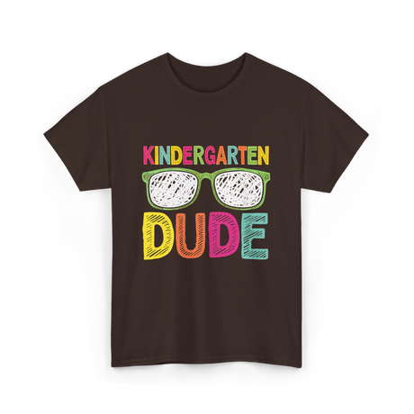 Kindergarten Dude Student T-Shirt - Dark Chocolate