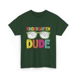 Kindergarten Dude Student T-Shirt - Forest Green