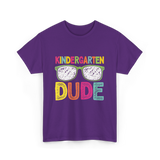 Kindergarten Dude Student T-Shirt - Purple