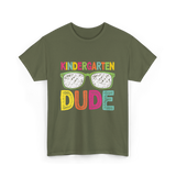 Kindergarten Dude Student T-Shirt - Military Green