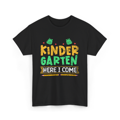 Kindergarten Here I Come Kids T-Shirt - Black