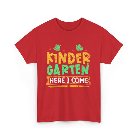 Kindergarten Here I Come Kids T-Shirt - Red