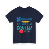 Kindergarten Just Got Cooler Kindergarten T-Shirt - Navy