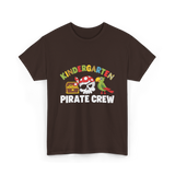 Kindergarten Pirate Crew Pirate T-Shirt - Dark Chocolate