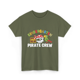 Kindergarten Pirate Crew Pirate T-Shirt - Military Green