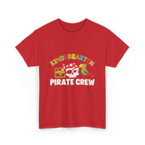 Kindergarten Pirate Crew Pirate T-Shirt - Red