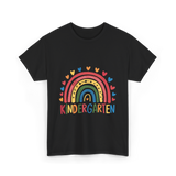 Kindergarten Rainbow Education Kids T-Shirt - Black