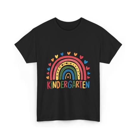 Kindergarten Rainbow Education Kids T-Shirt - Black