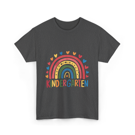 Kindergarten Rainbow Education Kids T-Shirt - Dark Heather