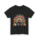 Kindergarten Rainbow Kindergarten Kids T-Shirt - Black