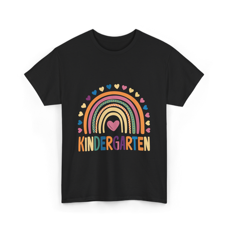 Kindergarten Rainbow Kindergarten Kids T-Shirt - Black