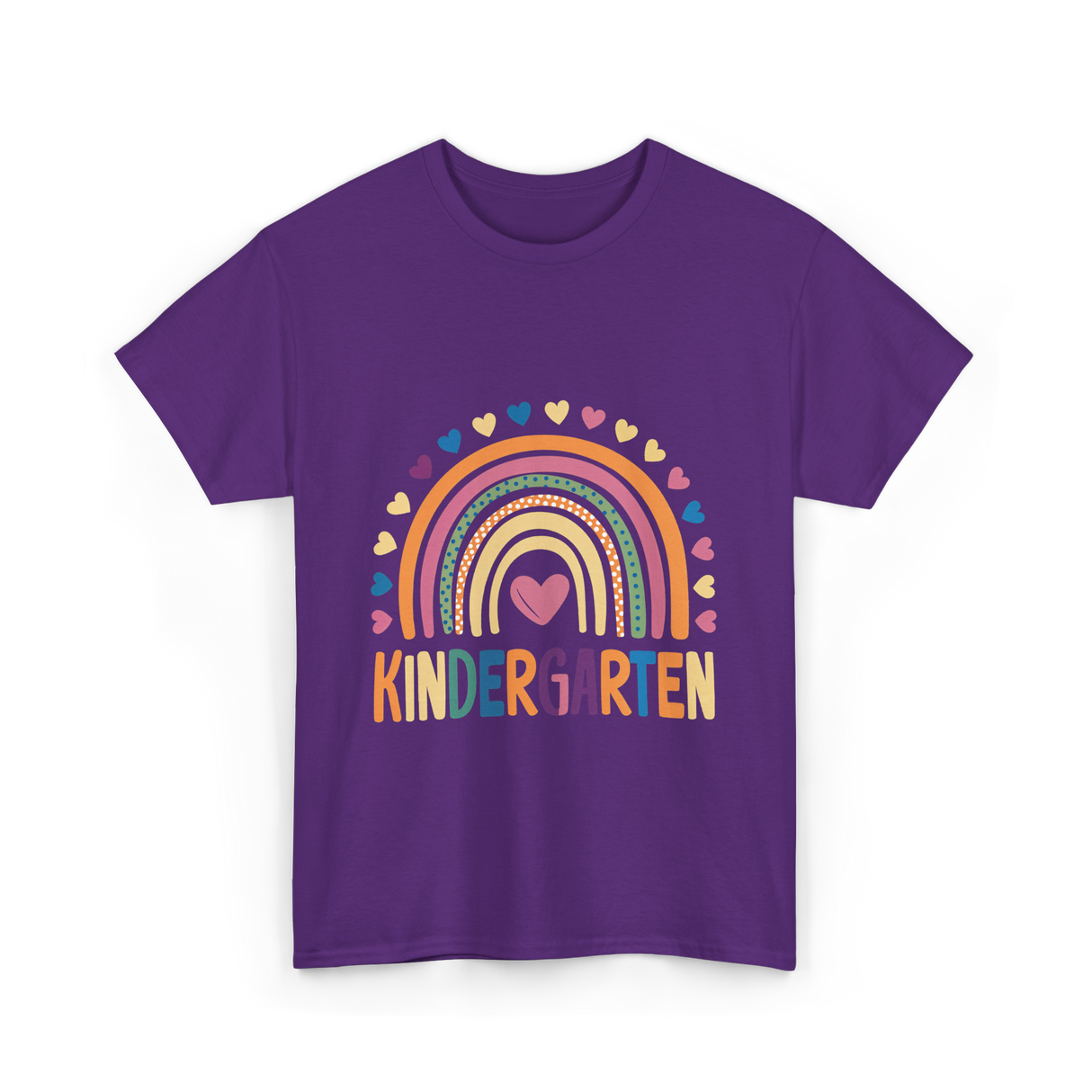 Kindergarten Rainbow Kindergarten Kids T-Shirt - Purple