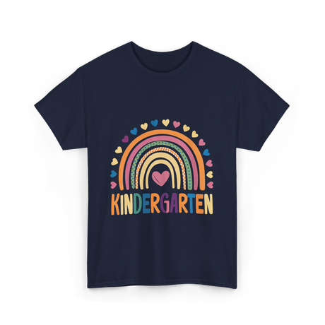 Kindergarten Rainbow Kindergarten Kids T-Shirt - Navy