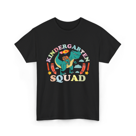 Kindergarten Squad Children Dino T-Shirt - Black