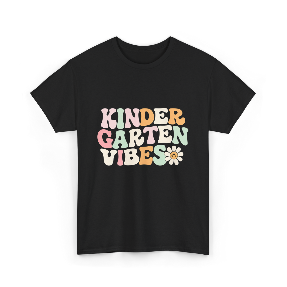 Kindergarten Vibes Kindergarten T-Shirt - Black